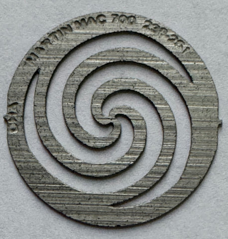 Martin 43076078 - Gobo, Spiral, D27.9/d23, aluminium, painted Litho MAC 700