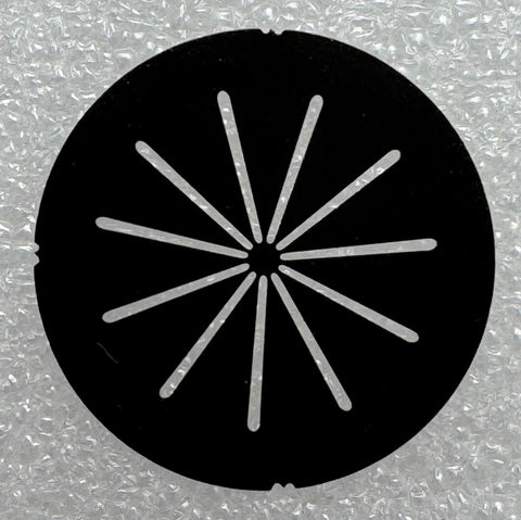 Martin Mania SCX Gobo, Cartwheel, D22.5/d17, steel, painted (MAC 250 size) 600 700 800