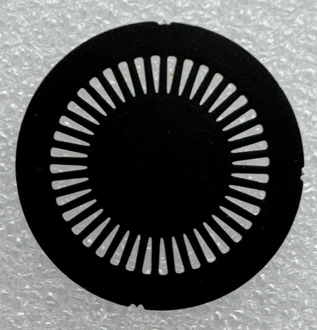 Martin Mania SCX Gobo, Radial burst, D22.5/d17, steel, painted (MAC 250 size) 600 700 800