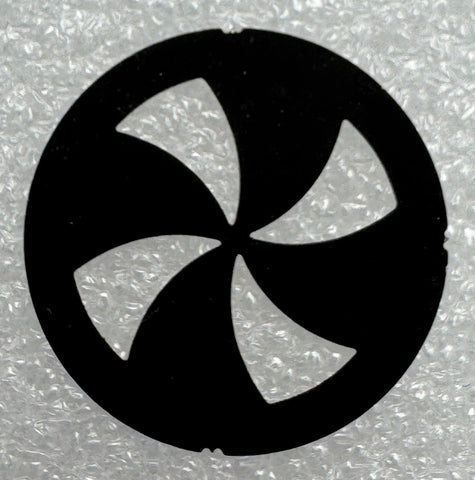 Martin Mania SCX Gobo, Parasol twist, D22.5/d17, steel, painted (MAC 250 size) 600 700 800